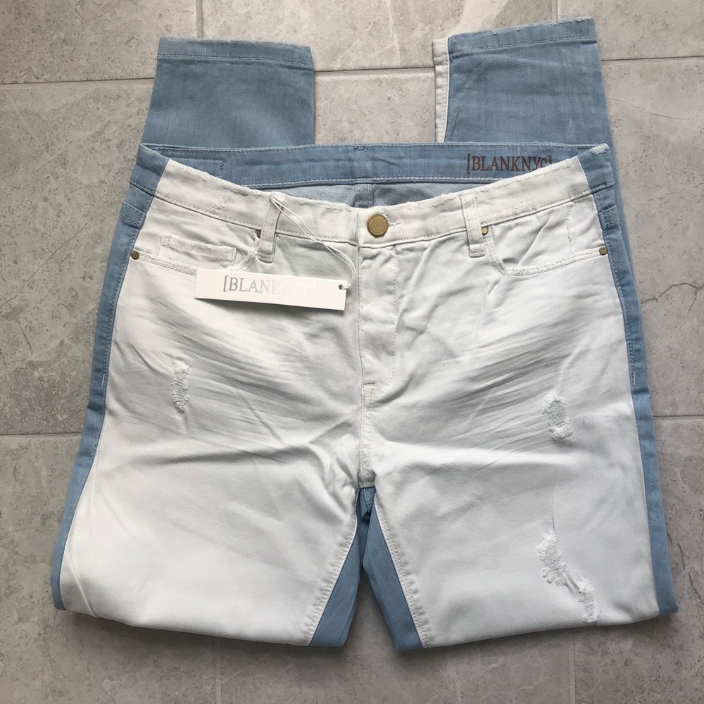 BLANKNYC Glass Hole Skinny Ankle Zip - Picture 6 of 8